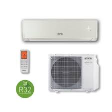 Unitat exterior aire condicionat instal·lada en habitatge